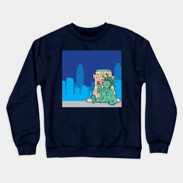 Free Liberty Crewneck Sweatshirt by theofficialdb